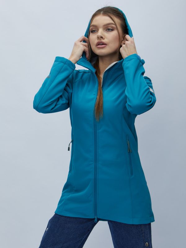 Women's windbreaker MTFORCE spring blue 22210S